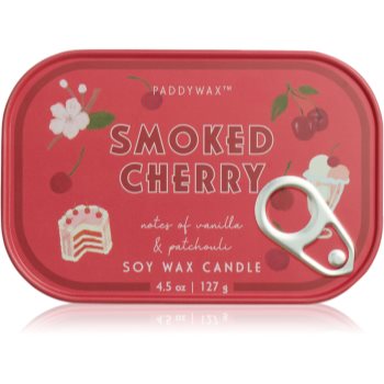 Paddywax Bistro Tin Smoked Cherry lumânare parfumată în placă - imagine 2